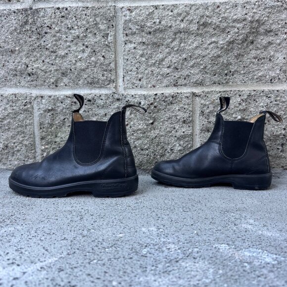 BLUNDSTONE Black Leather Chelsea Boots Womens US 7.5 AUS 4.5 Classic Boot #558 - Picture 2 of 10
